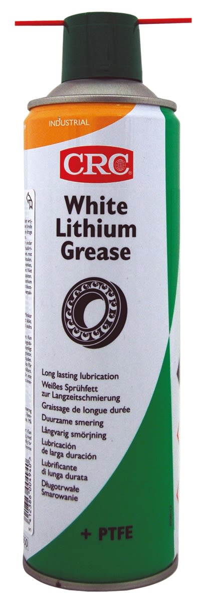 CRC Lithium Grease 500 ml WHITE LITHIUM GREASE Aerosol