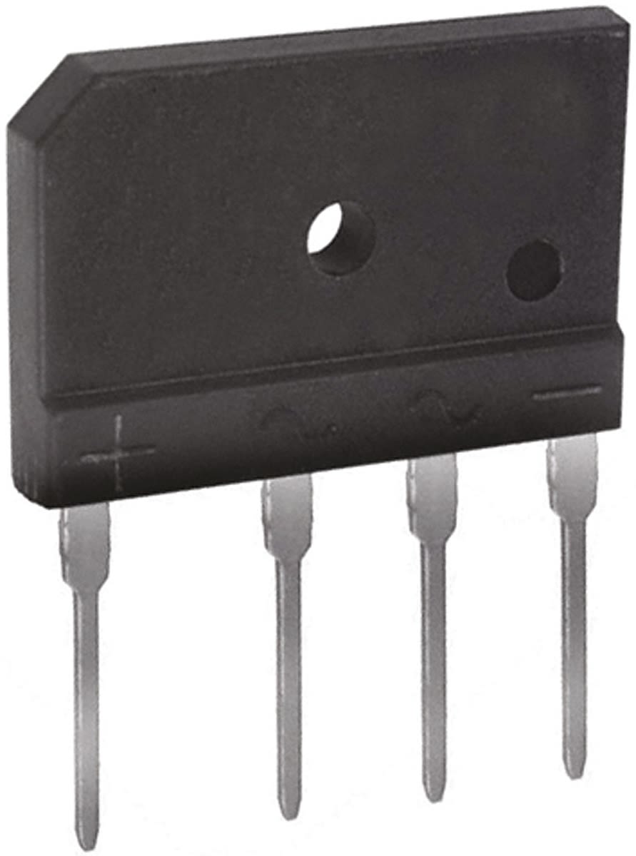 GBJ1502-F | Diodes Inc Bridge Rectifier, 15A, 200V, 4-Pin | RS