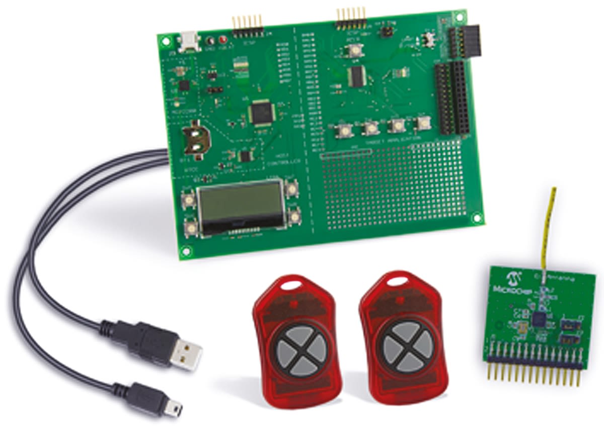 Microchip KeeLoq Remote Control Development Kit 433.92MHz DM1820174 RS