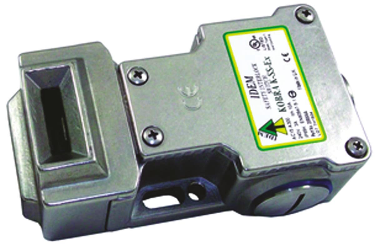 IDEM ATEX K-SS-Ex Safety Interlock Switch, 2NC, Keyed, Stainless Steel
