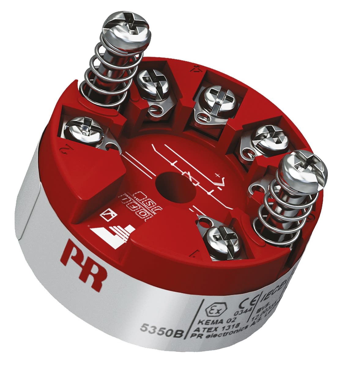 5350B | PR Electronics Temperatur-Messumformer Ø 44 Mm 9 → 30 V Dc ...