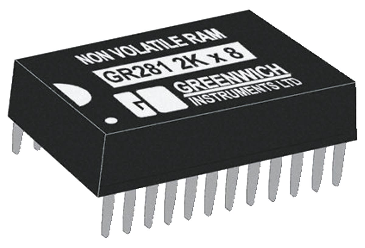 Echtzeituhr (RTC) M48T12-70PC1 Timekeeper-SRAM, 16kbit RAM, PCDIP 24-Pin