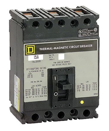 FAL34040 | Schneider Electric, PowerPact F MCCB Molded Case Circuit ...