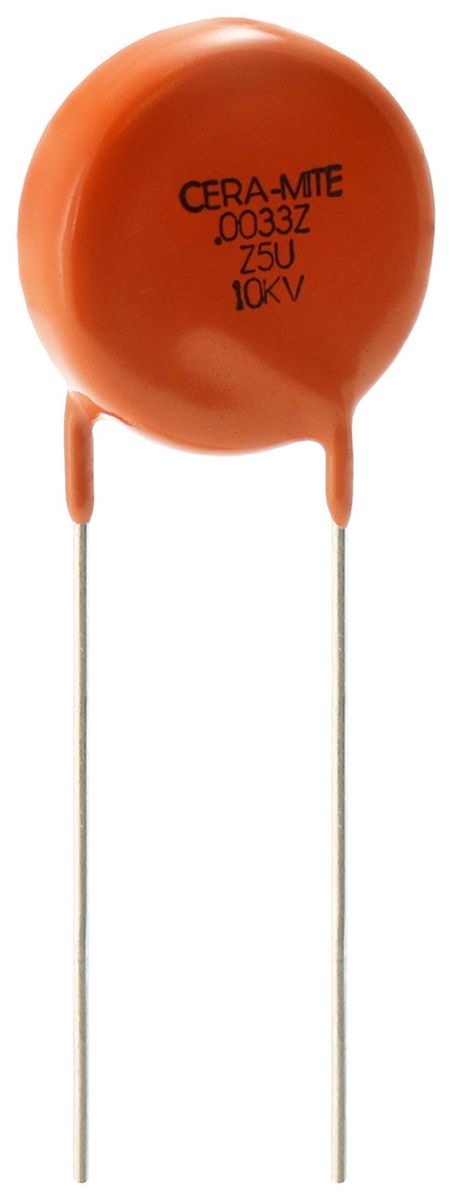 615r100gast25 Vishay Single Layer Ceramic Capacitor Slcc 250pf 10kv Dc ±20 Y5r Dielectric 