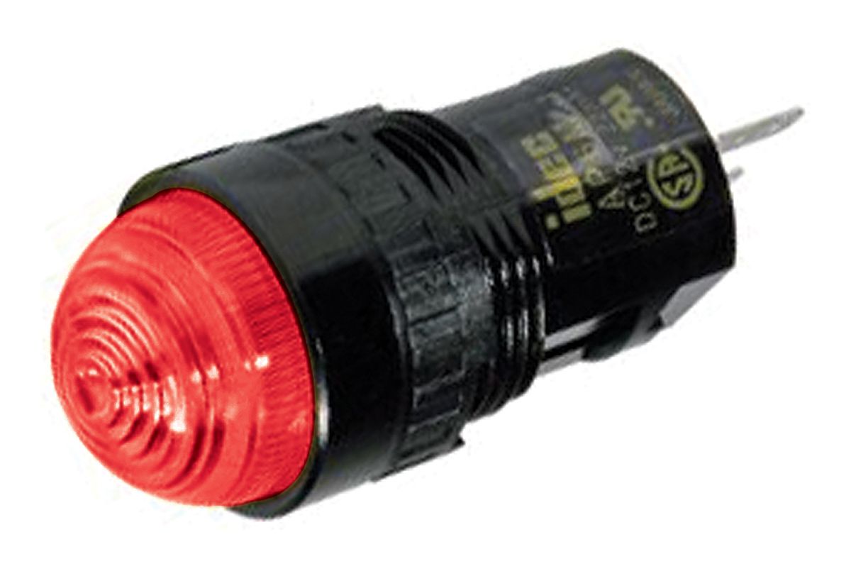 AP6M222-R | Voyant LED Lumineux Rouge Idec, Dia. 16.2mm, 24V C.c. | RS