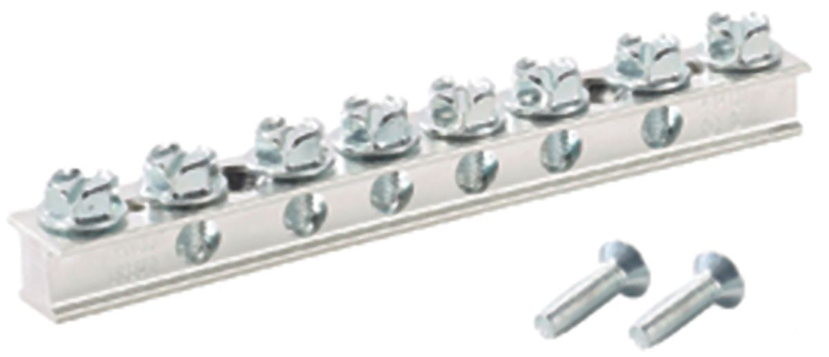 UGB2/04146 Panduit 6Way UGB2/0 Earth Terminal Block, 14 → 4 AWG