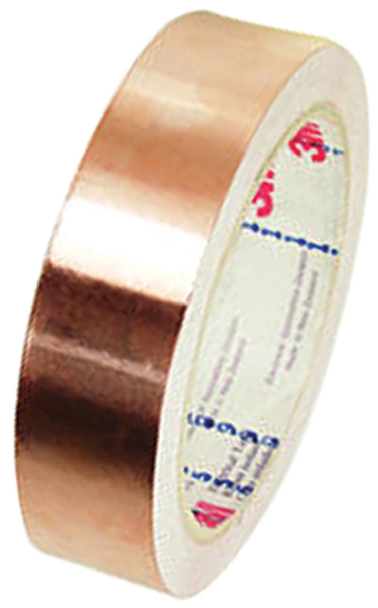 1181 1 4X18YD 3M Conductive Copper Tape 6 35mm X 16 5m RS   R8420358 01 