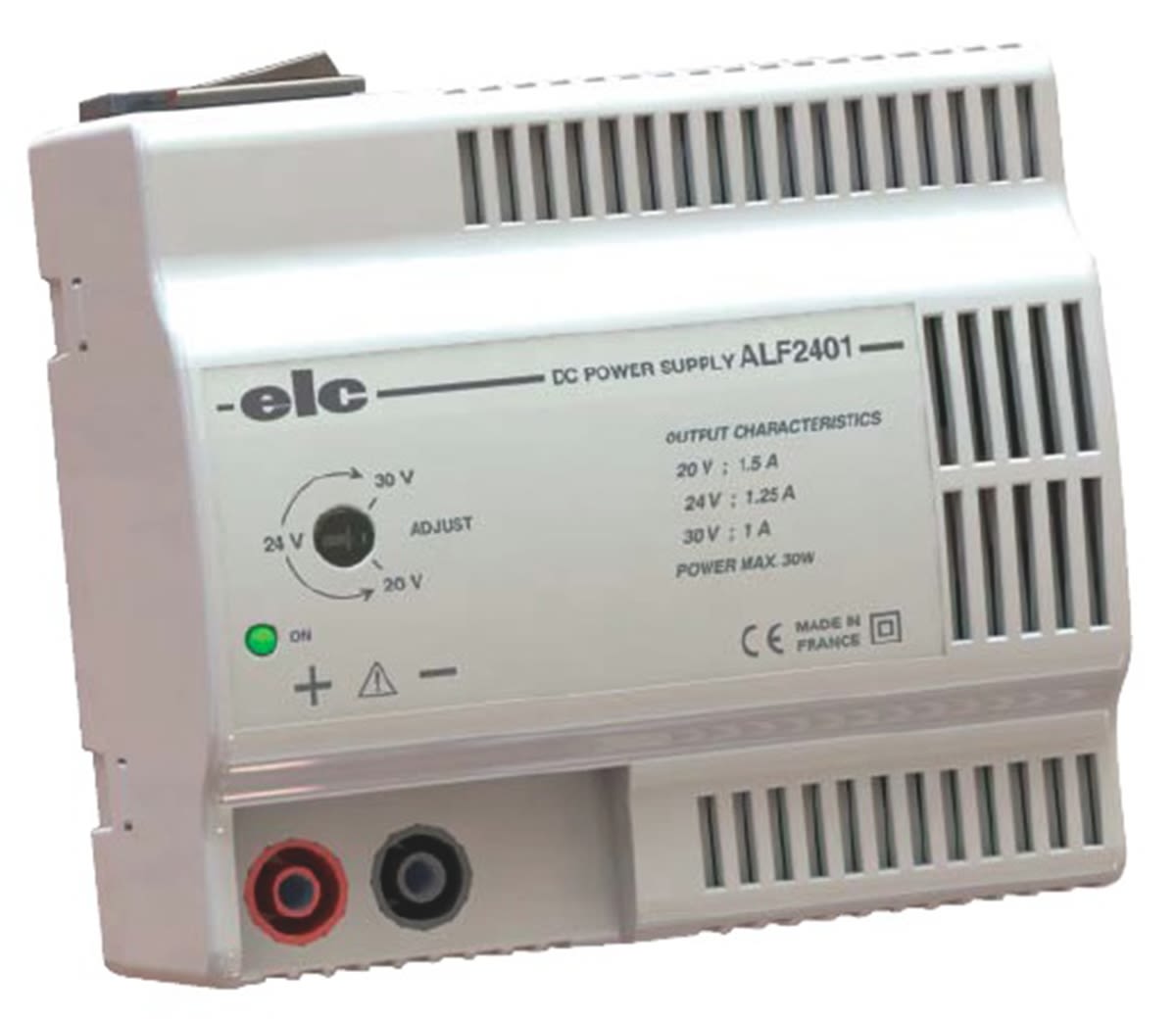 ELC Analog Labornetzgerät 30W, 20 → 30V / 1A, ISO-kalibriert