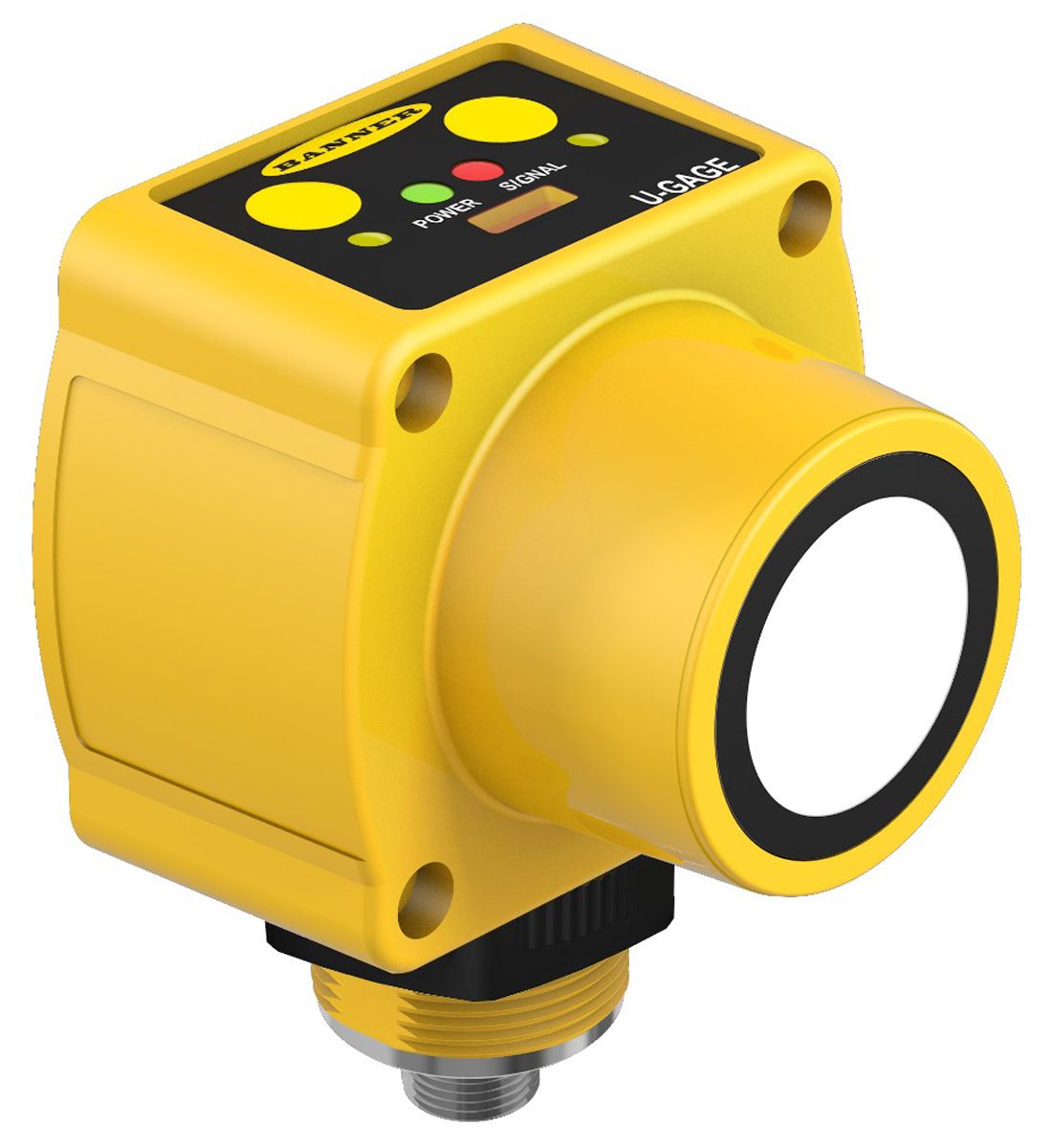 QT50ULBQ6 Banner Ultrasonic BlockStyle Proximity Sensor, 200 → 8000