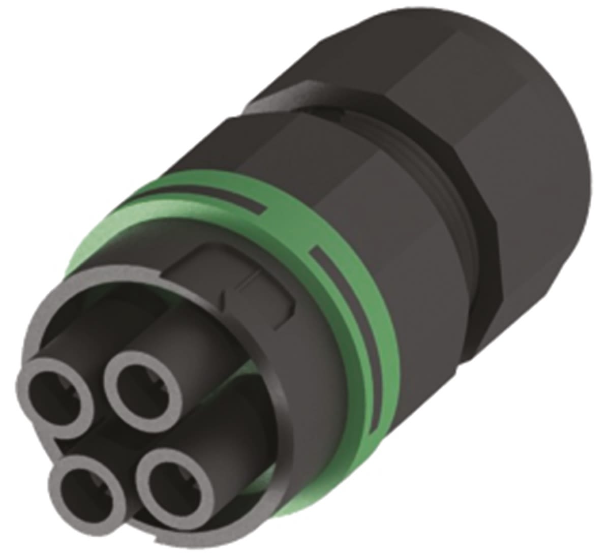 Connecteur 4 contacts, série TH387, Montage sur câble
