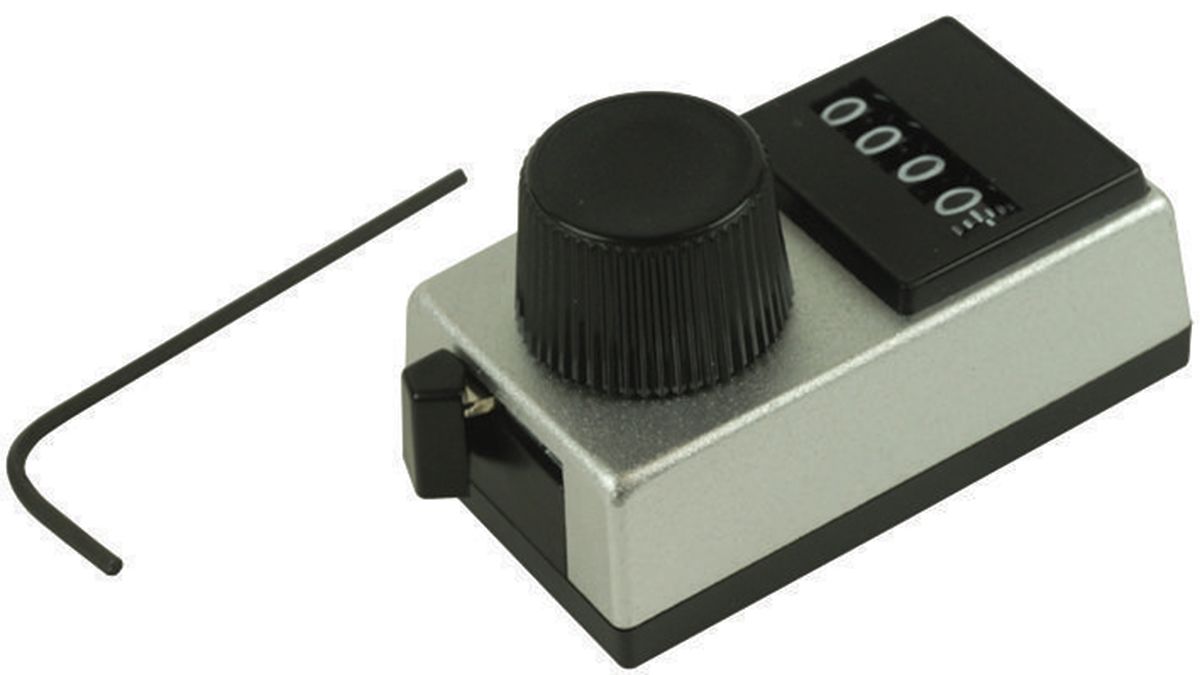 Vishay Rotary Turn Counter for use with 6.35 mm Shaft Diameter Potentiometers