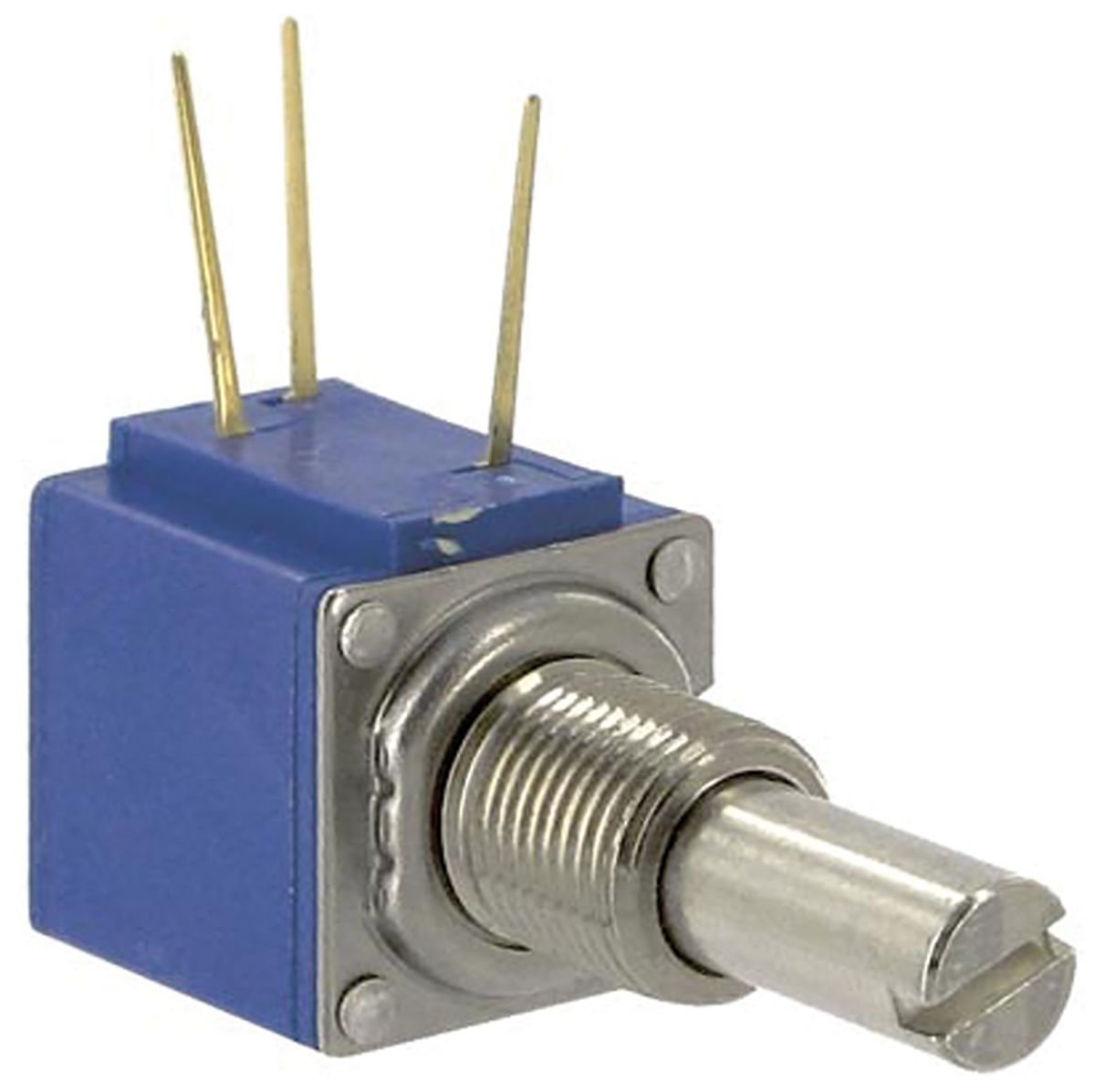 Bourns 10kΩ Rotary Potentiometer 10Turns 1Gang Bushing Mount, 83A1A