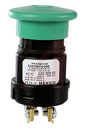 50070974-005-01 | Honeywell TS Series Green Emergency Stop Push Button ...