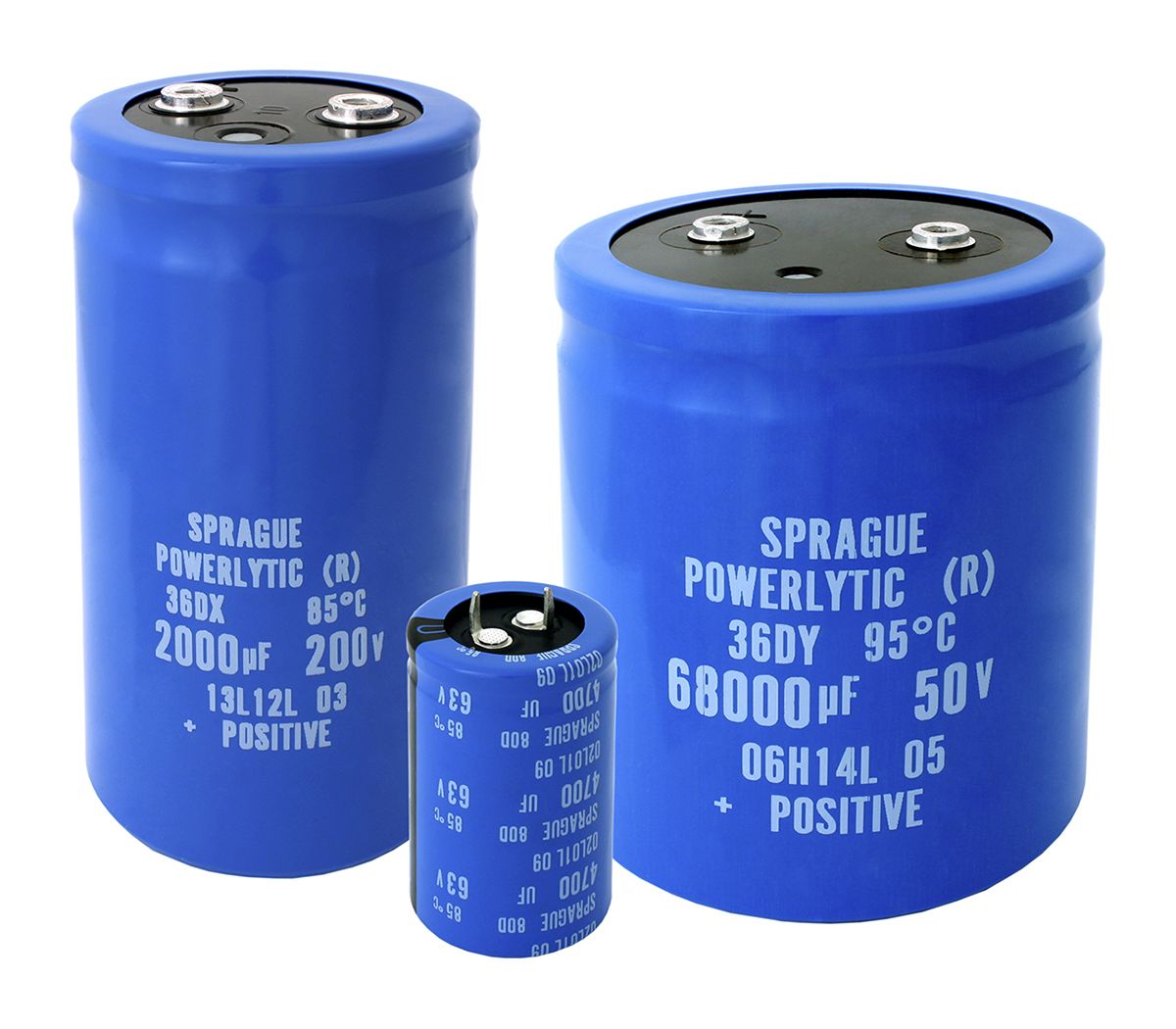 Vishay 5800μF Electrolytic Capacitor 40V dc, Screw Mount - 36DX582G040AB2A