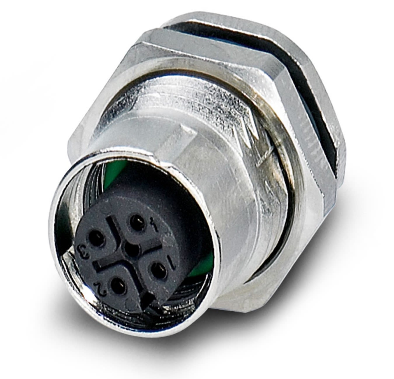 1419755 Phoenix Contact Circular Connector, 4 Contacts, M12 Connector