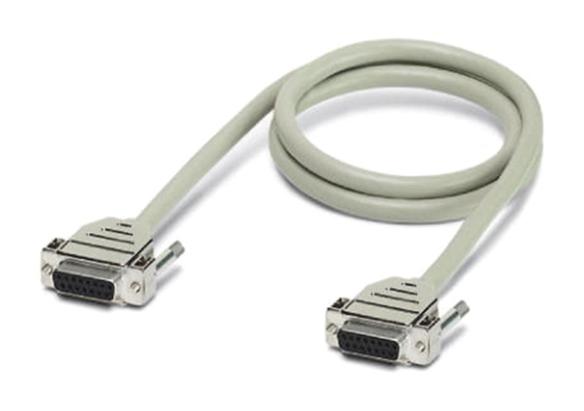 Phoenix Contact 3m 37 pin D-sub to 37 pin D-sub Serial Cable