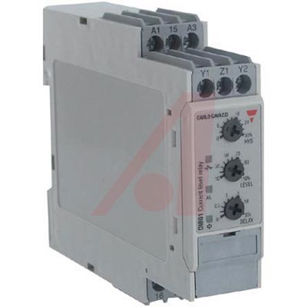 Carlo Gavazzi DIN Rail Current Monitoring Relay, 0.1 → 5A, 1 Phase, SPDT