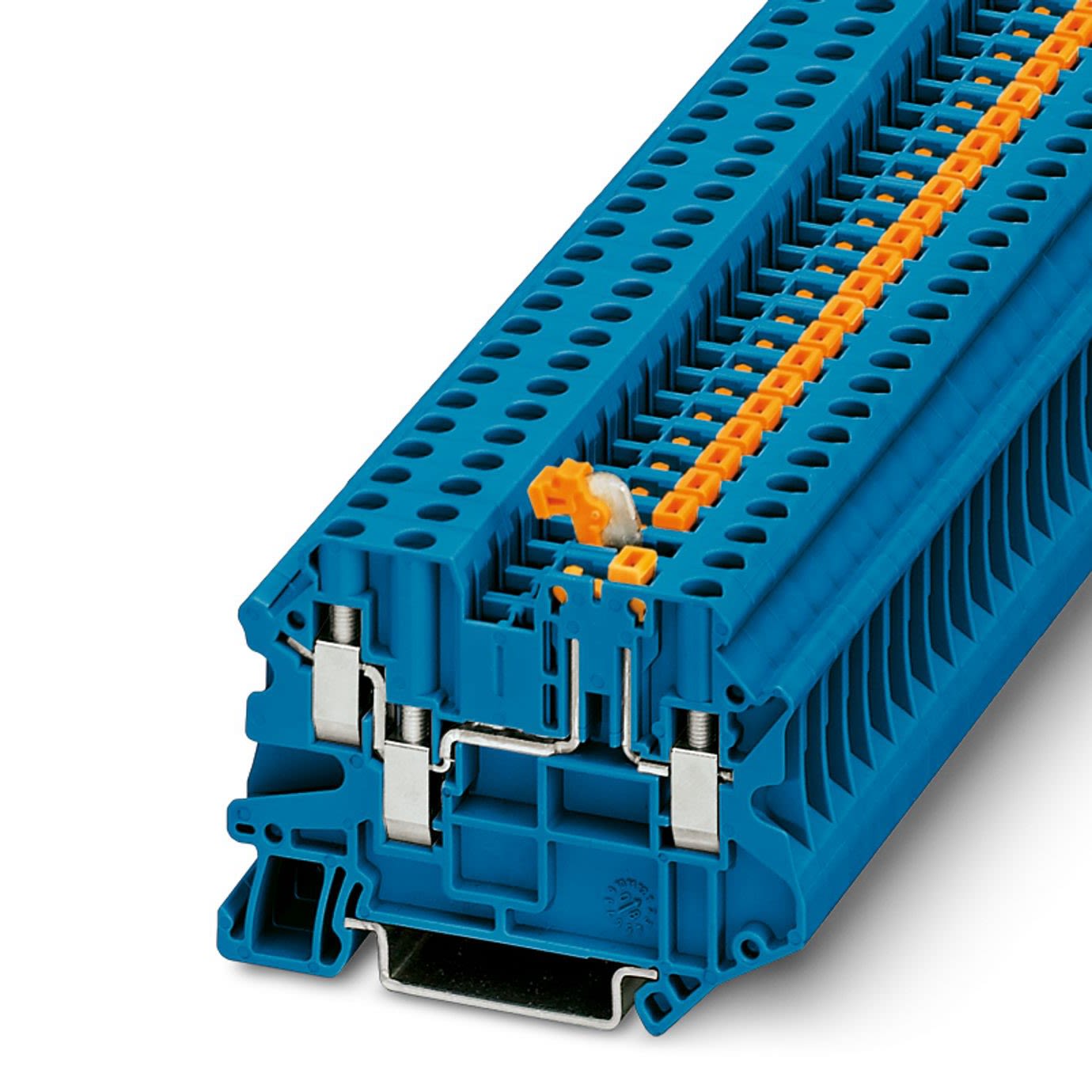 3073018 Phoenix Contact Blue UT 4TWINMT BU Knife Disconnect