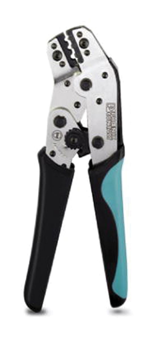Phoenix Contact CRIMPFOX-RC 2,5 Hand Crimping Tool for Cable Lug, 0.34mm² to 2.5mm²