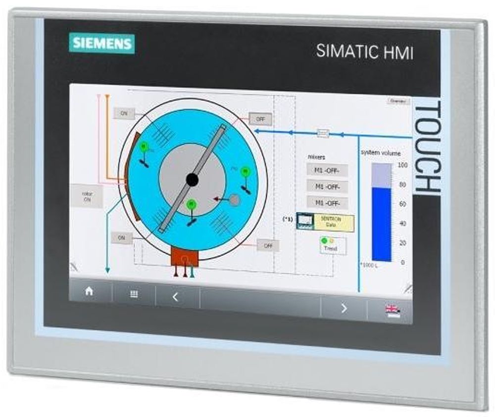 Siemens TP700 Series Touch Screen HMI - 7 in, TFT Display, 800 x 480pixels
