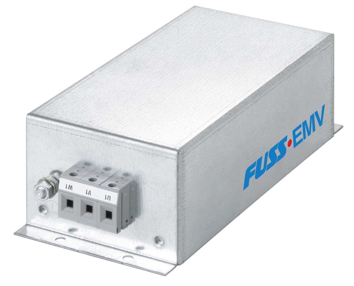 FUSS-EMV, 3F480 16A 3 x 528 V ac 50 → 60Hz, Panel Mount EMI Filter, Screw 3 Phase