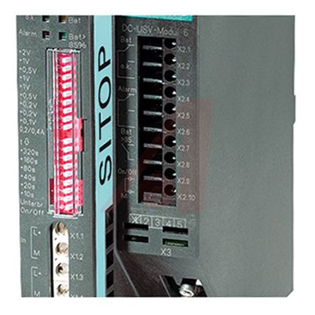 Siemens SITOP DC UPS DIN Rail Power Supply, 22 → 29V dc, 24V dc, 6A Output, 144W