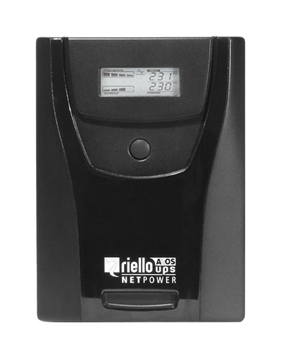 Riello Net Power Desktop Uninterruptible Power Supply, 800VA (480W) - NPW 800