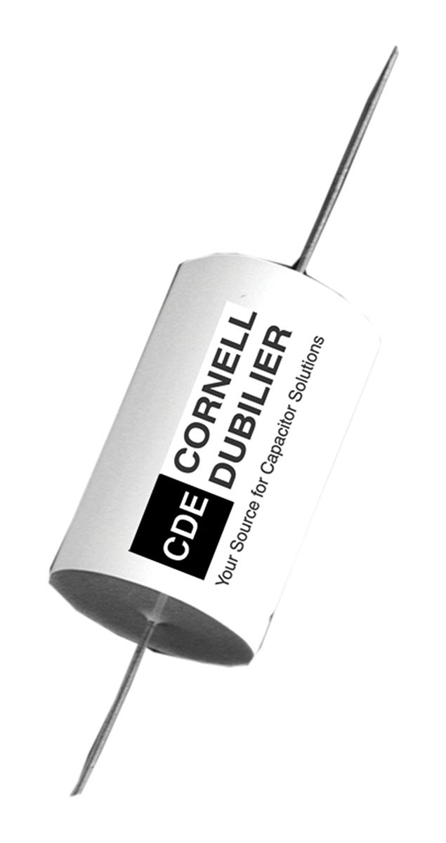 Cornell-Dubilier 940C Polypropylene Film Capacitor, 3 kV dc, 500 V ac, ±10%, 150nF, Through Hole