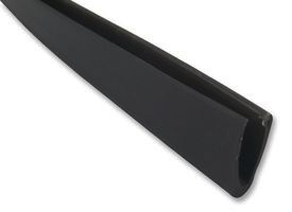 Kabelová průchodka Krycí lišta Polyolefin 100m Černá 0.8mm TE Connectivity 0.6mm