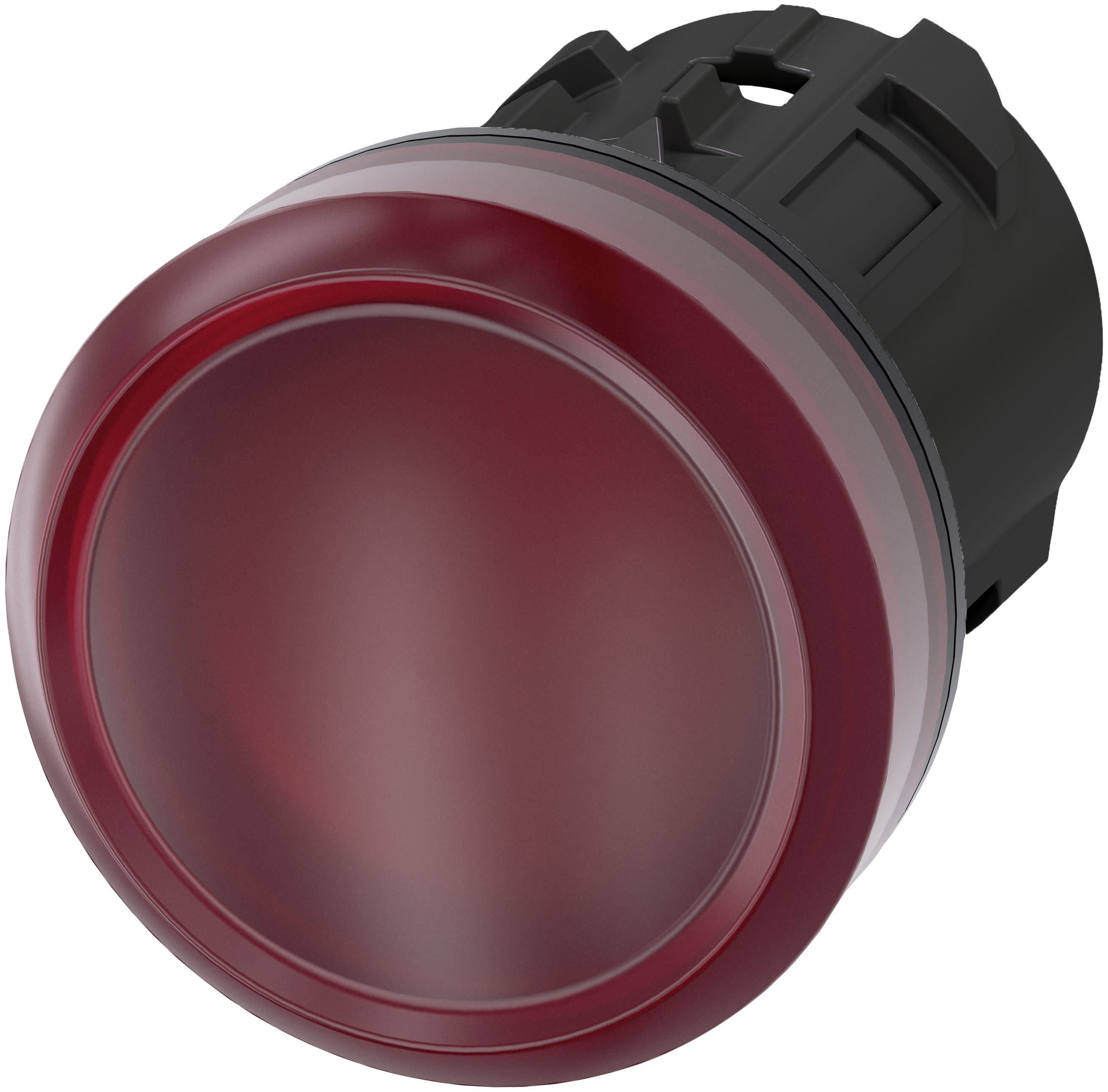 3SU10016AA200AA0 Siemens Red Pilot Light Head, 22mm Cutout SIRIUS