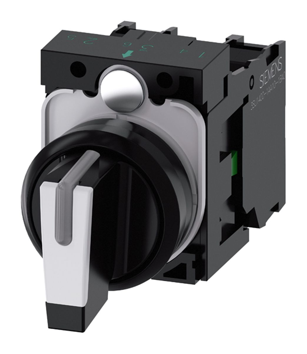 Siemens 3 Position Selector Switch - (2NO)