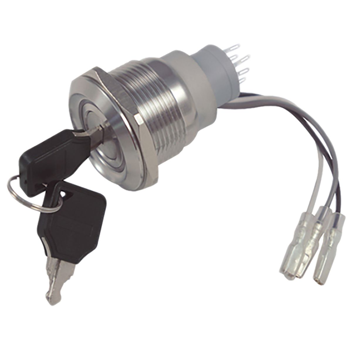IP40 Key Switch, Double Pole Double Throw (DPDT), 5 A 2Way RS