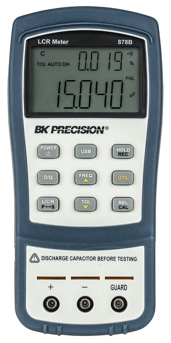 BK Precision BK878B Handheld LCR Meter 20mF, 10 MΩ, 1000H