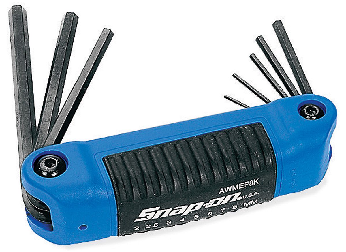 AWMEF8K Snapon 8 piece Hex Key Set RS