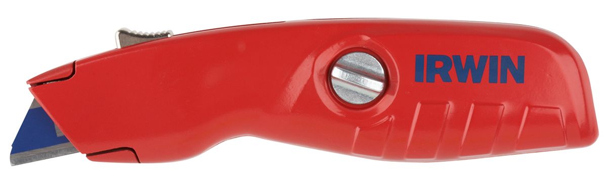 Irwin Safety Knife with Straight Blade, Retractable