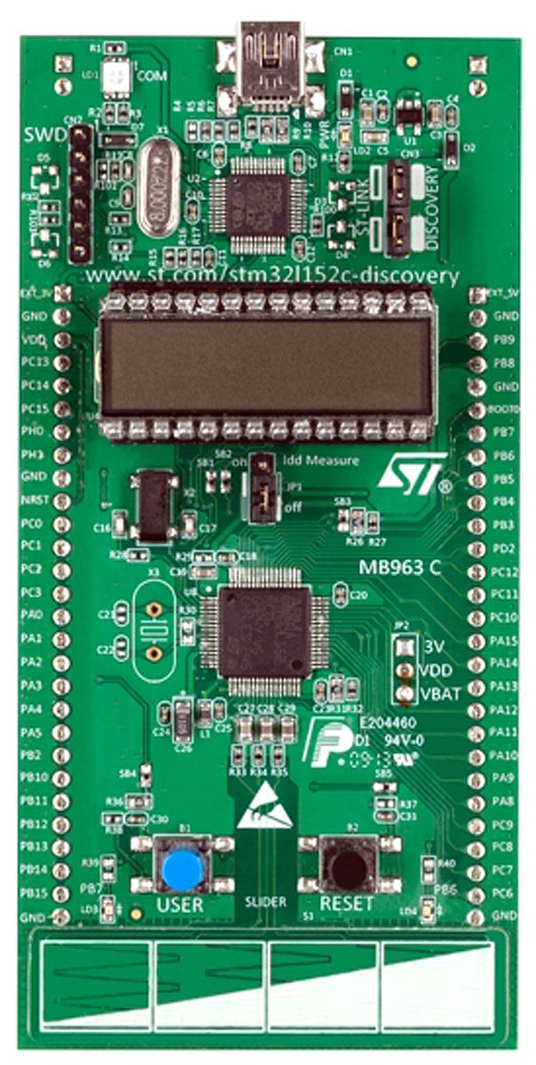 STMicroelectronics Discovery MCU Development Kit ARM Cortex M3 STM32L152RCT6