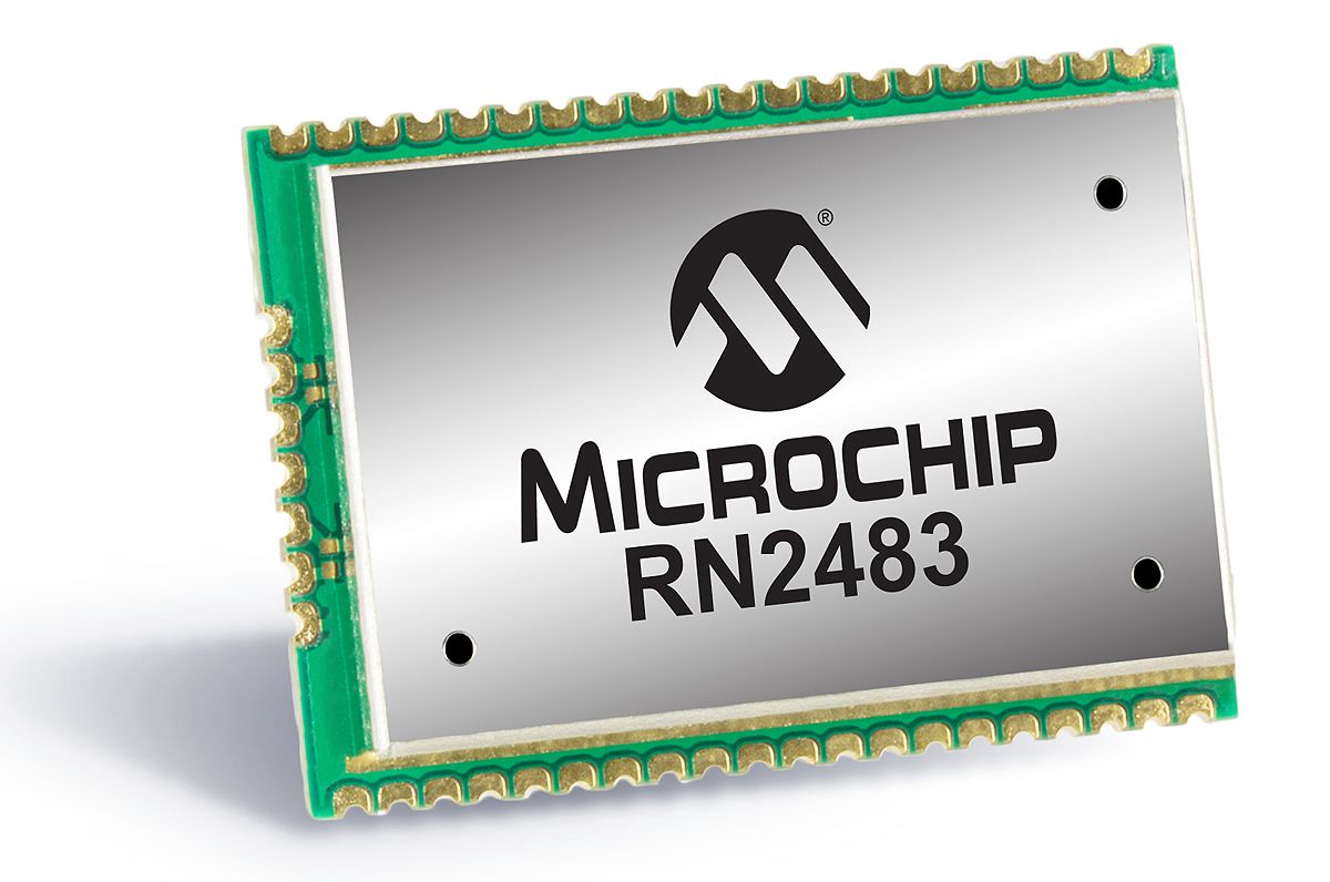 Microchip RN2483-I/RM101 3.6V LoRa Module UART