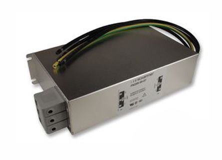 Schaffner, FN258 180A 3 x 480/277 V ac 0 → 60Hz, Chassis Mount RFI Filter, Wire Lead 3 Phase