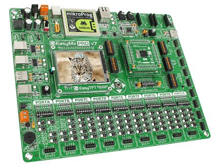 MikroElektronika EasyMX Pro V7 MCU Development Board MIKROE-1580