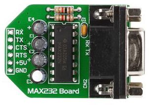 MikroElektronika Entwicklungstool Kommunikation und Drahtlos Adapter Board Treiber RS232