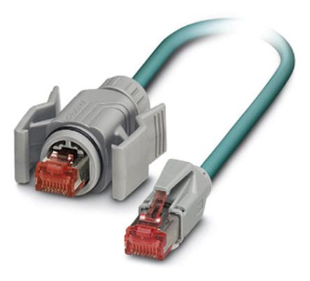 Ethernet kábel, Fekete, ≤100 V, 1.5m