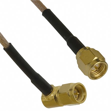 Cinch Connectors Male SMA to Male SMA Coaxial Cable, RG316, 50 Ω, 304.8mm