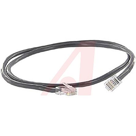 Cinch Connectors Cat5e Ethernet Cable, RJ45 to RJ45, U/UTP Shield, Black, 910mm