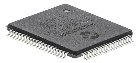Microchip Mikrocontroller PIC18F PIC 8bit SMD 1024 kB, 128 kB TQFP 80-Pin 40MHz 3,936 kB RAM