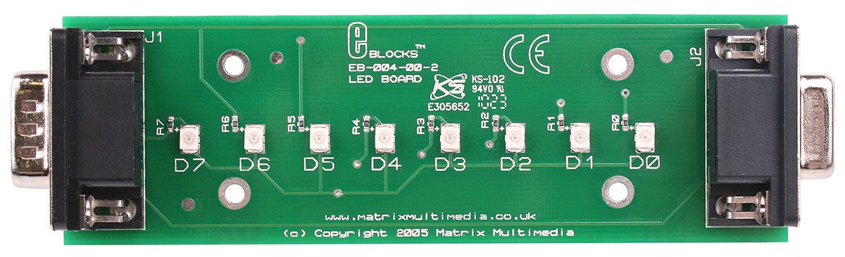 Matrix Technology Solutions Evalueringskort LED-driver evalueringssæt EB004
