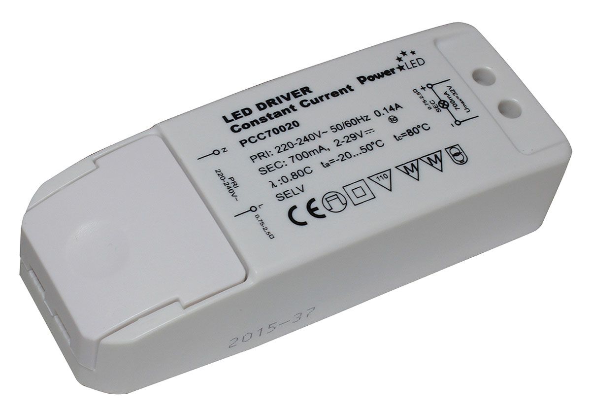 Modul ovladače LED PCC70020 2 → 29V 700mA 17W konstantní proud PowerLED