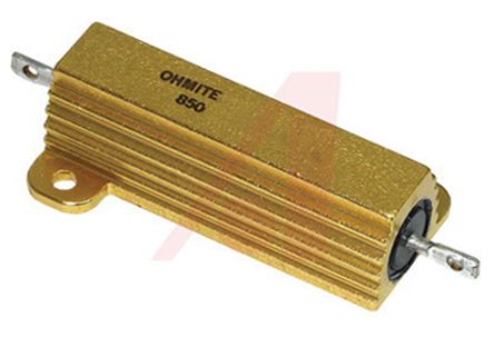 Ohmite, 100mΩ 50W Wire Wound Chassis Mount Resistor 850FR10E ±1%
