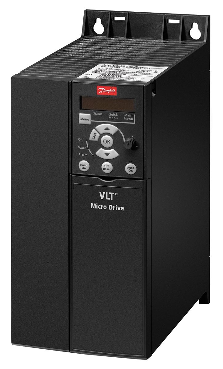 Danfoss VLT FC51 Inverter Drive, 3-Phase In, 0 → 200 (VVC+ Mode) Hz, 0 → 400 (U/f Mode) Hz Out, 15 kW,