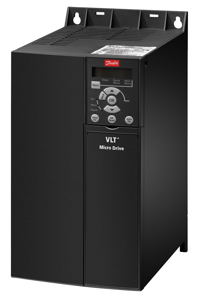Danfoss VLT FC51 Inverter Drive, 3-Phase In, 0 → 200 (VVC+ Mode) Hz, 0 → 400 (U/f Mode) Hz Out, 22 kW,