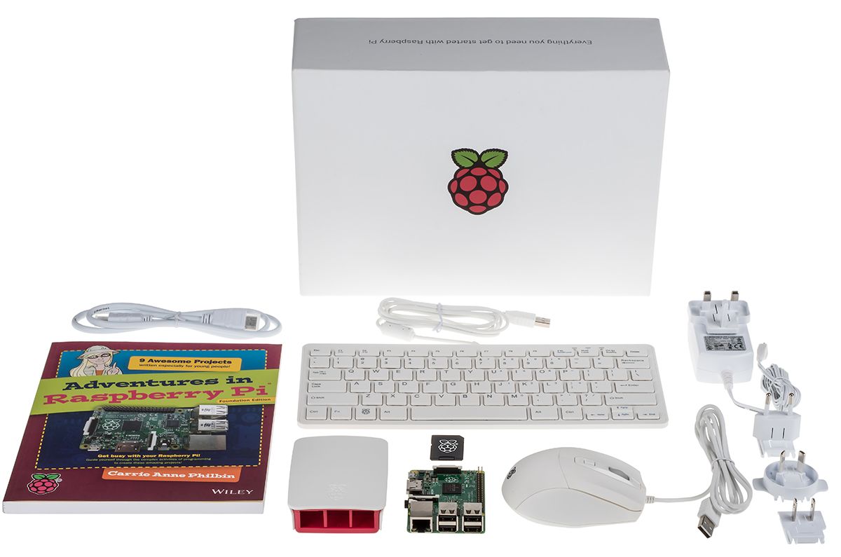 Raspberry Pi 3 Model B SBC Starter Kit